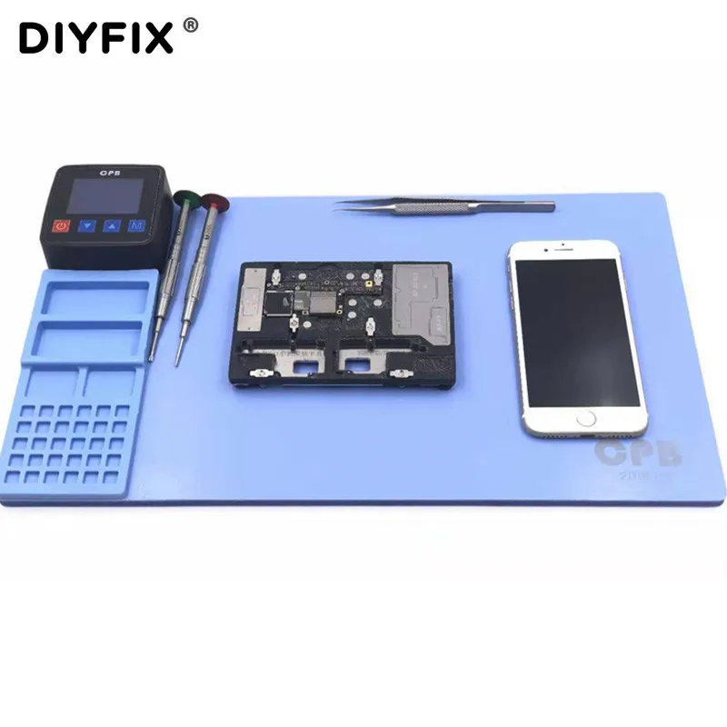 DIYFIX Универсальный CPB Mini 110 В/220 В грелка для iPad iPhone samsung телефон ЖК-экран сепаратор Профессиональный инструмент для ремонта коврик