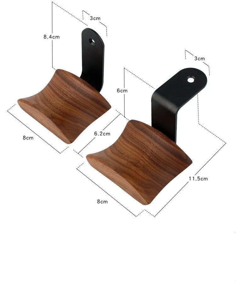 Headphones Stand Universal Headphone Headset Hanger Wall Hook Earphone Stand Rack Holder Rack Accessories