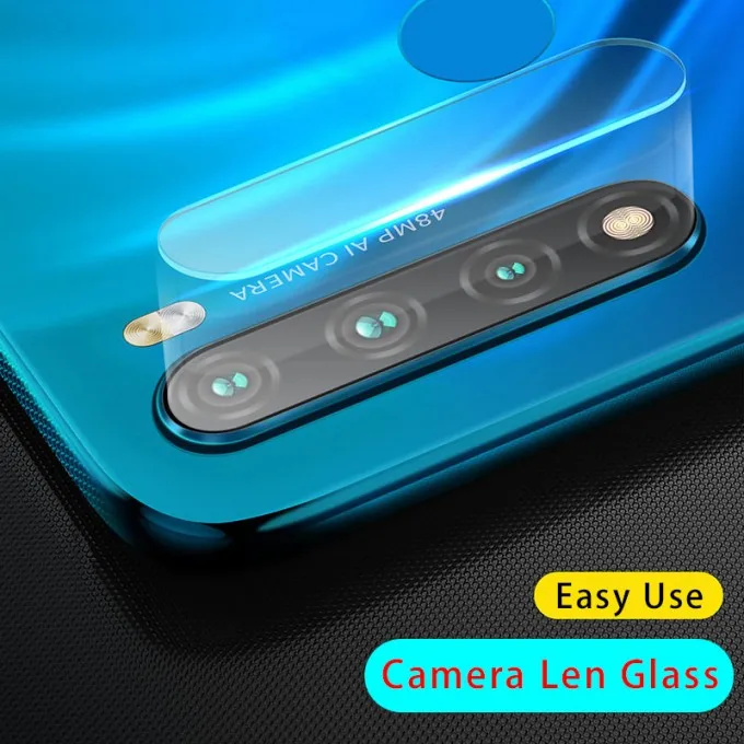 2 в 1 Защитная пленка для задней камеры Xiaomi Redmi Note 8 Pro твердое защитное стекло 9D