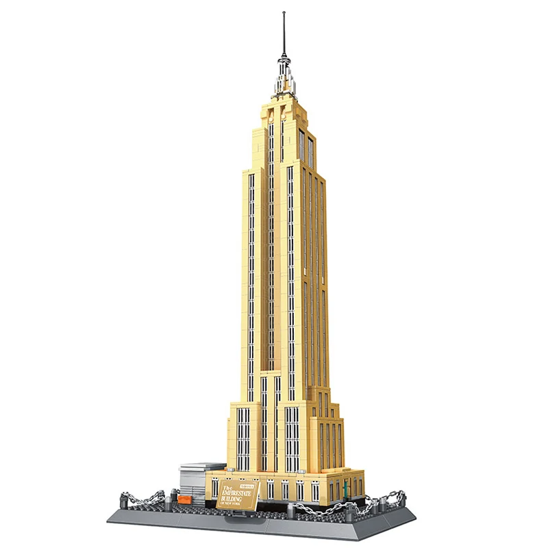 

NEW 5212 Famous Architecture Series Empire State Building Building blocks bricks Compatible legoinset 21046 Educational toys