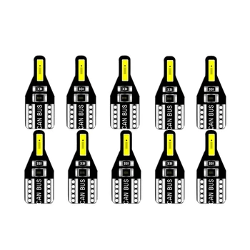

10Pcs T10 W5W LED Car Interior Bulb Light For Toyota Avensis Rav4 Opel Astra Mokka Ford Focus 2 3 Fiesta 12V