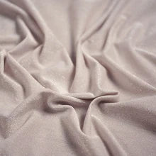 100 см* 150 см мягкий хлопок лен трикотажная ткань джерси Блестящий трикотаж стрейч материал