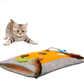 

1PC Creative Chasing Interactive Funny Hunting Hide-and-seek Cats Developmental Toys