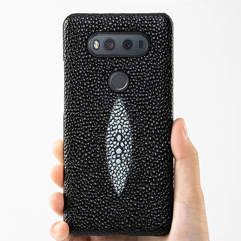 Чехол для телефона lg g6 Case G3 G4 G5 G7 G8s ThinQ V10 V20 V30 V40 V50 Thinq Q6 Q7 Q8 K4 K8 2017 Воловья кожа