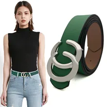 2021 female retro fashion gold fine belt buckle CC jeans dress suit leather luxury high quality designer brand belts for women