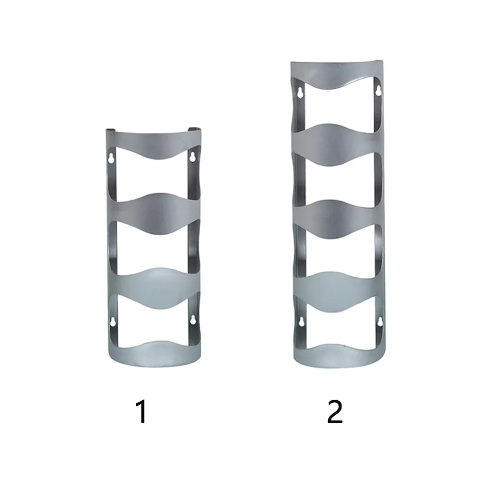 Столовая винный шкаф украшение практичный держатель для бутылки анти-осень настенный подвесной органайзер для хранения из нержавеющей стали
