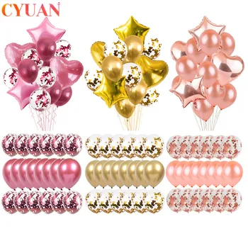 

14/20pcs Birthday Balloons Party Decoration Kids Baloon Air Balls Metallic Balloons Party Decor Birthday Ballon Anniversaire