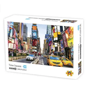 

Mini Puzzles 1000 pieces Papery Assembling Picture Landscape Puzzles Adults Children Toys Wall Picture Living Room Decor
