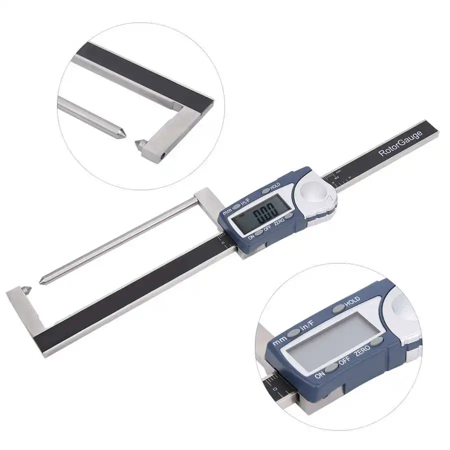 Digital Brake Caliper Rotor Gauge Vernier IP54 Thickness Measurement