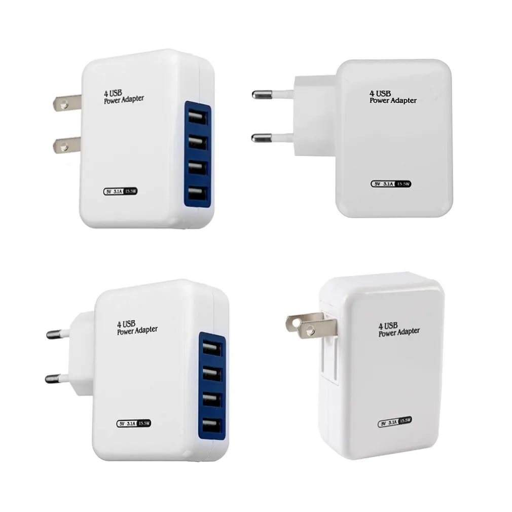 Usb порты Ac вилка Европа/США Путешествия зарядное устройство Usb мощность зарядное устройство адаптер концентратор для samsung для Iphone huawei sony Lg