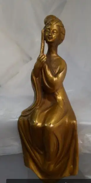 

Chinese brass sculpture beautiful sculpture beauty sexy beauty sculpture statue