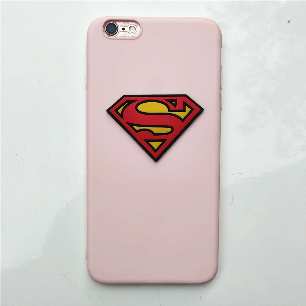 Pink Мультяшный яркий цвет чехол для iPhone 6 6S Plus 7 7S Plus 5 5S SE X XS MAX XR Мягкий силиконовый чехол из ТПУ - Цвет: Pink