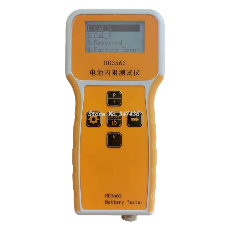 RC3563 Analyseur de Testeur de RéSistance Interne de Batterie de Poche pour  Batterie SèChe au Plomb Qiang - Cdiscount Bricolage