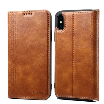 

Luxury phone case for iPhone 7 7 Plus 8 8 Plus for iPhoneX for iPhone XS XR Xs Max Clamshell protective holster card case