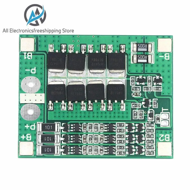 3S 25A Li-ion 18650 BMS PCM Battery Protection Board BMS PCM With Balance For li-ion Lipo Battery Cell Pack Module ► Photo 1/5