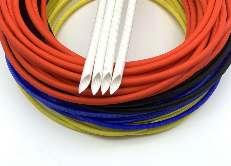 sleeving tubo de fibra de vidro diâmetro de 1-12mm multicor