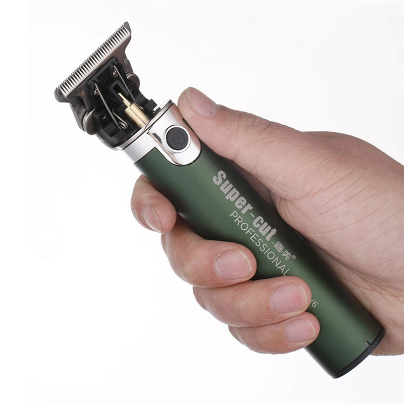 Aparador de Cabelo Máquina de Cortar Elétrica sem Fio para Homens Recarregável Cabelo Usb 0mm 10 Home & Garden