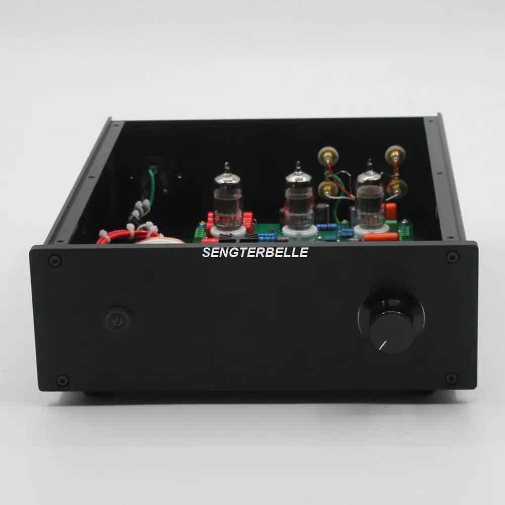 JADIS JP200 회로의 HiFi 12AU7 튜브 스테레오 JP200 프리앰프 홈 오디오 프리앰프 베이스 완성