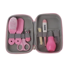 8 шт./компл. для новорожденных, для малышей и детей постарше для ухода за волосами, уход за волосами, уход за волосами, термометр Набор щеток для ухода 95AE