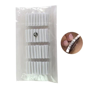 

320pcs Portable Extension Tool Cotton Blend Sticky Curler Salon Self Adhesive Eyelash Perming Rod Set Wave Roll Home Mandrel