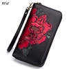 Fashion Card Wallet Female Women Wallets Genuine Leather Rfid 36 Card Holders Coin Purse Girl Fashion Women Clutch Bag Leather 2