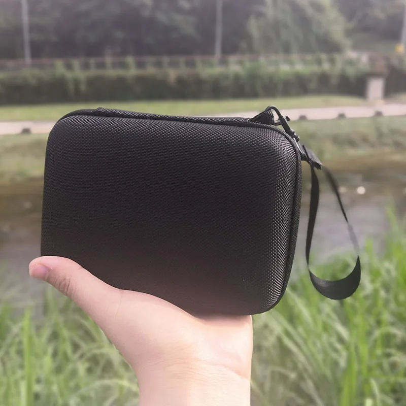 Чехол для переноски DJI OSMO Pocket, защитная дорожная сумка PU для расширительного комплекта, контроллер колеса, беспроводной модуль, аксессуары - Цвет: Nylon