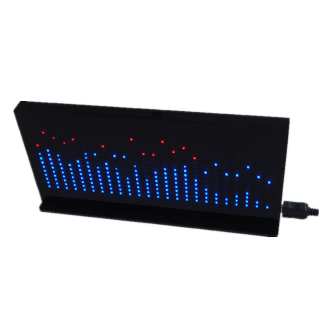 Lumière à assembler soi-même Cube Kit AS1424 musique spectre LED affichage amplificateur Audio Modification rythme lampe-produit fini noir