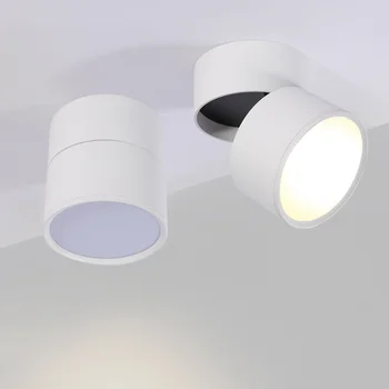 

Dimmable Folding Rotating LED Downlights 7W 10W 15W COB LED Ceiling Spot Lights AC85~265V LED Ceiling Lamps Indoor Lighting
