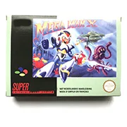 Mega Man X pal game cartridge For snes pal console video