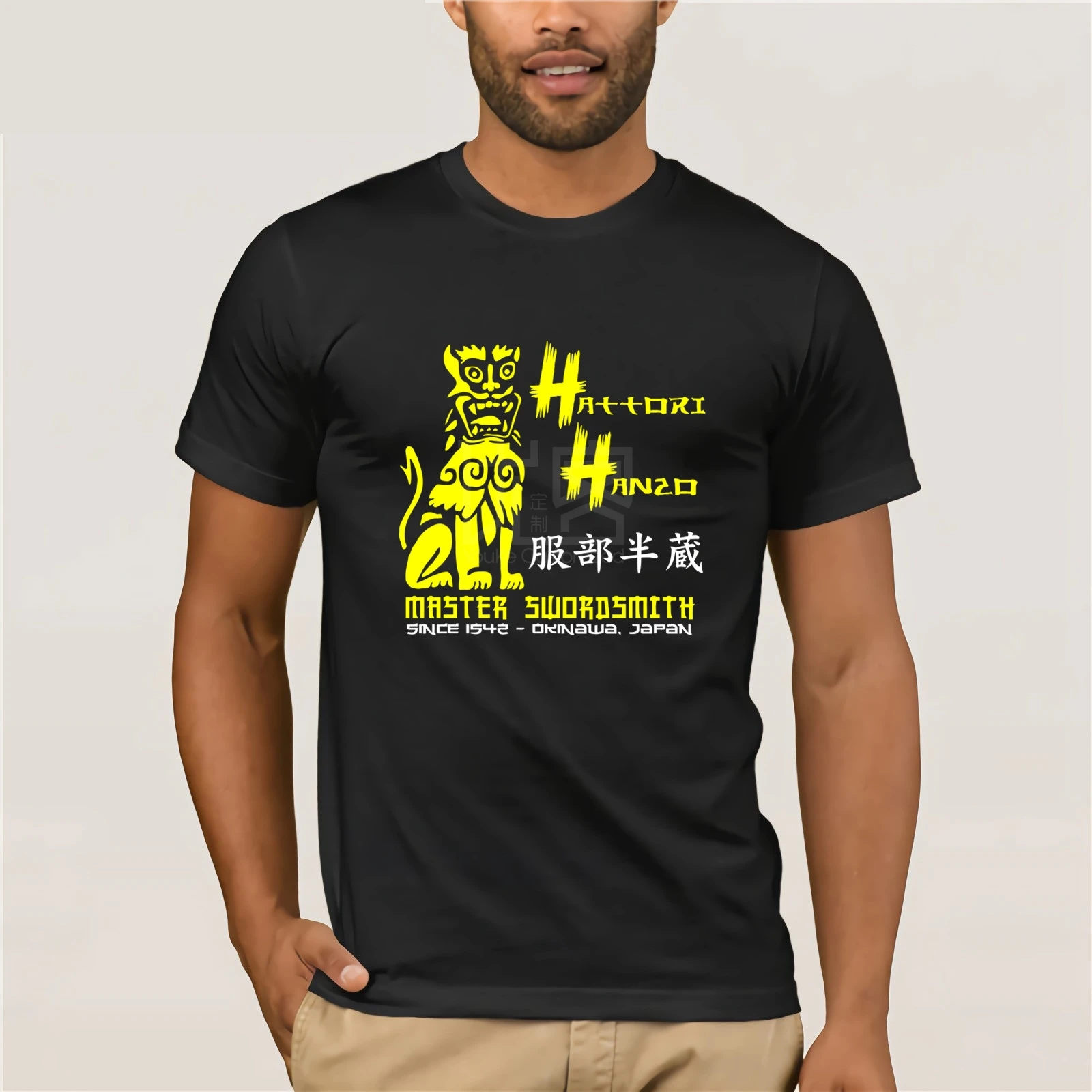 Hattori Hanzo японские мечи футболка разных цветов высокого качества футболки