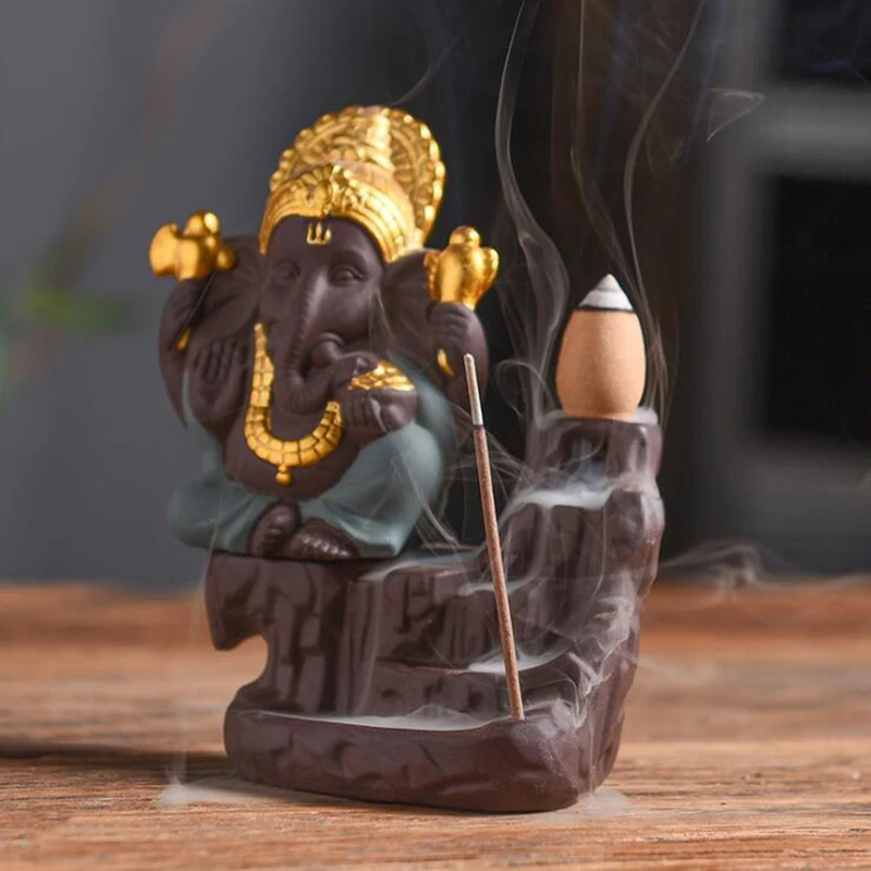 Подставка для благовоний Ganesha в виде водопада держатель Zen Wierook подставка с