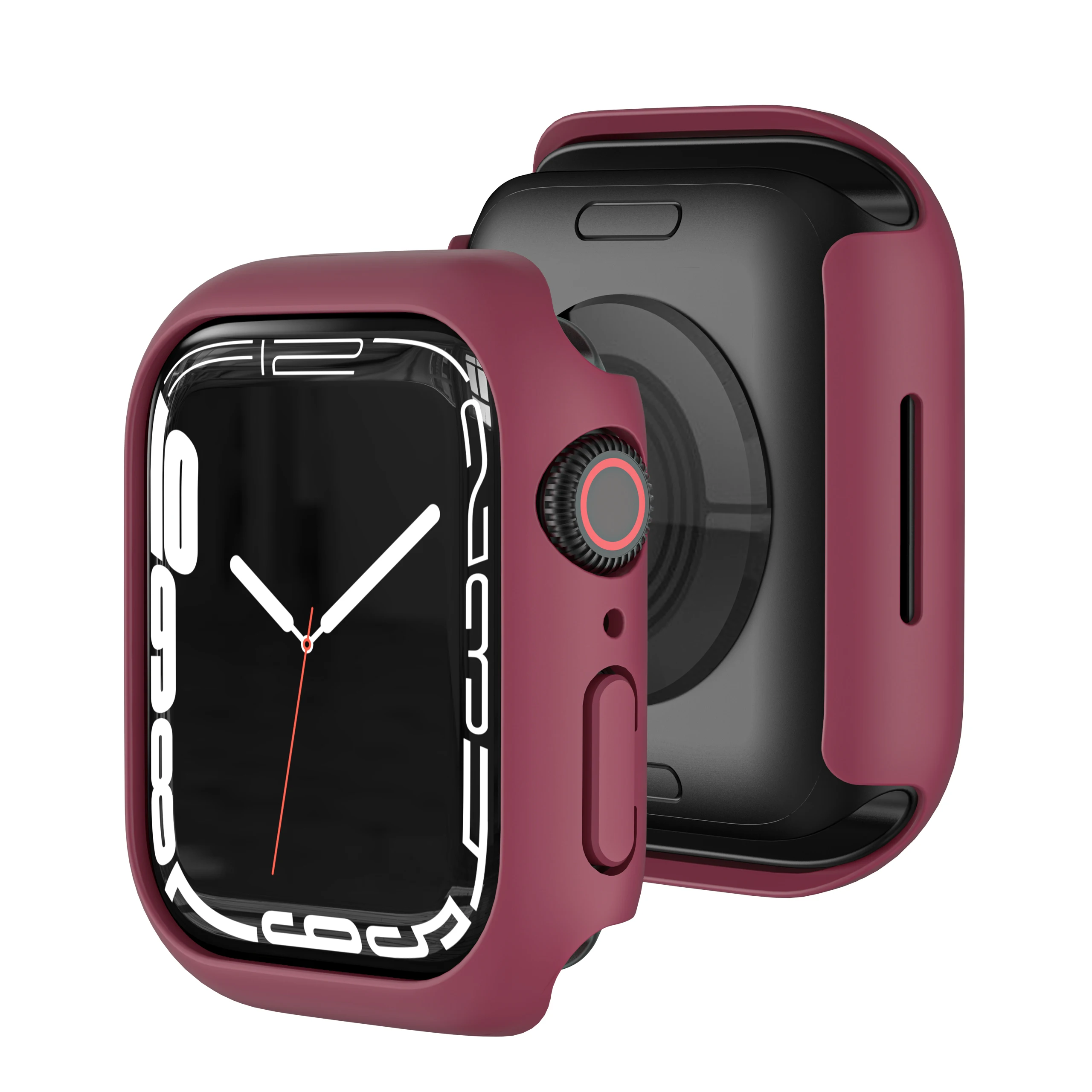 Custodia protettiva opaca per Apple Watch 45mm Series 7 custodia rigida per  PC paraurti per iWatch 41mm 45mm watchcase PC Bumper Accessorie|Watch  Cases| - AliExpress