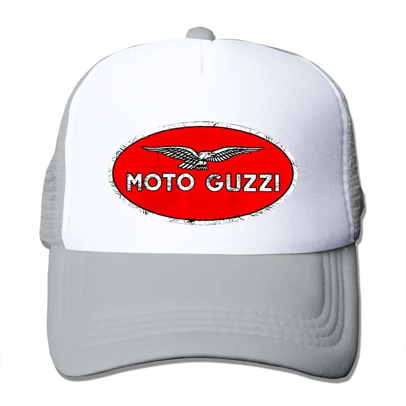Moto Guzzi бейсбольная кепка для мужчин и женщин, Кепка-Дальнобойщик, модная Регулируемая Кепка - Цвет: 4-Gray