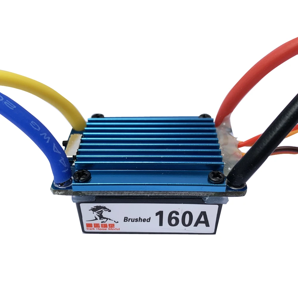Svviss RC Boat 160A ESC 380/540/775 Brushed Motor Speed Controller Dual Mode Regulator Band Brake for 1:10 Car Bait Boat