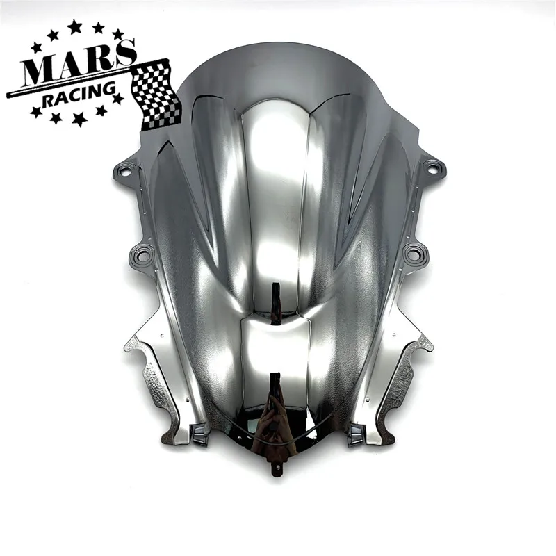 Мотоцикл гальванический лобовое стекло козырек-отражатель для YAMAHA YZF R15 V3.0 YZF-R15 V3 двойной пузырь