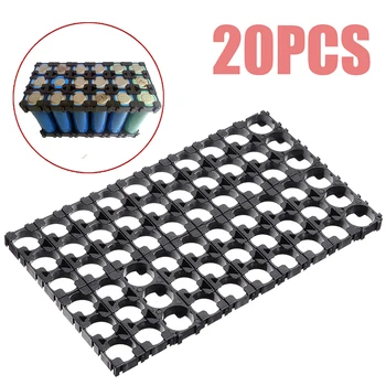 

20pcs/pack 3x Cell 18650 Battery Spacer Radiating Shell Plastic Heat Holder Bracket for DIY Batteries Pack