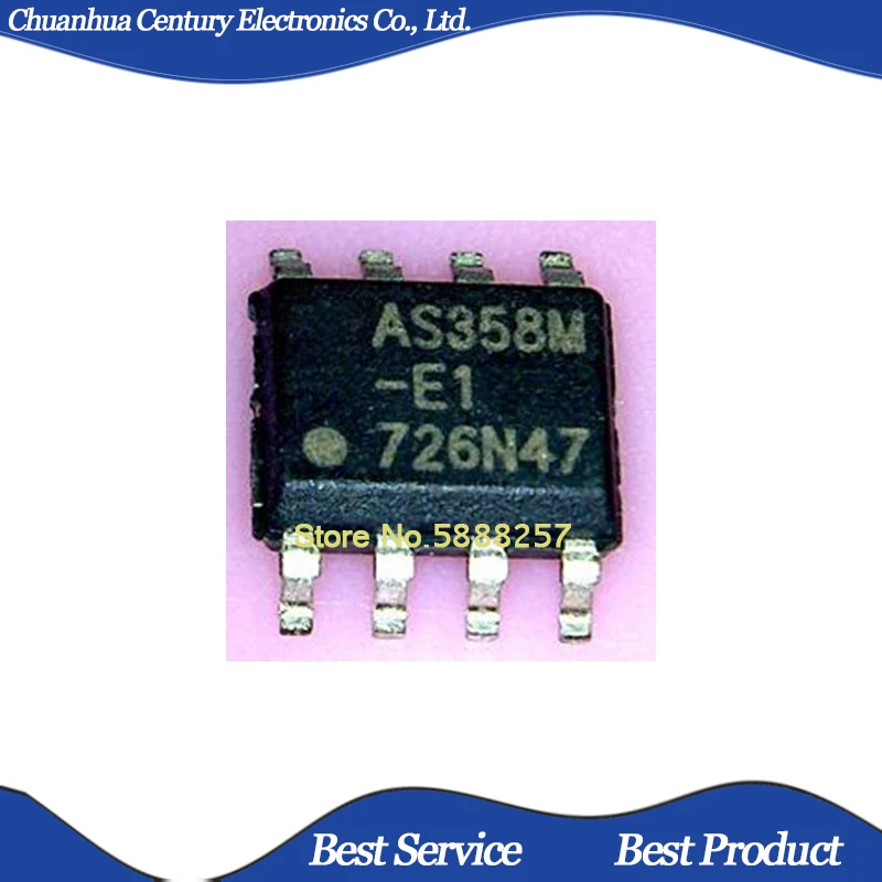 

10 шт./лот AS358M-E1 SOP8 новый и оригинальный в наличии