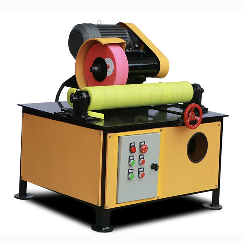 Round tube polishing external polishing round rod copper aluminum stainless steel wire drawing pipe Rust Removal machine