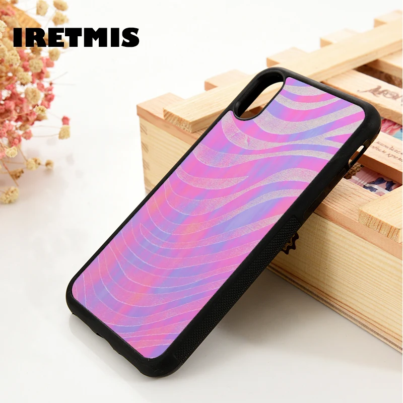 Чехол для телефона Iretmis 5 5S SE 6 6S силиконовый резиновый чехол iPhone 7 8 Plus X Xs 11 12 MINI Pro Max