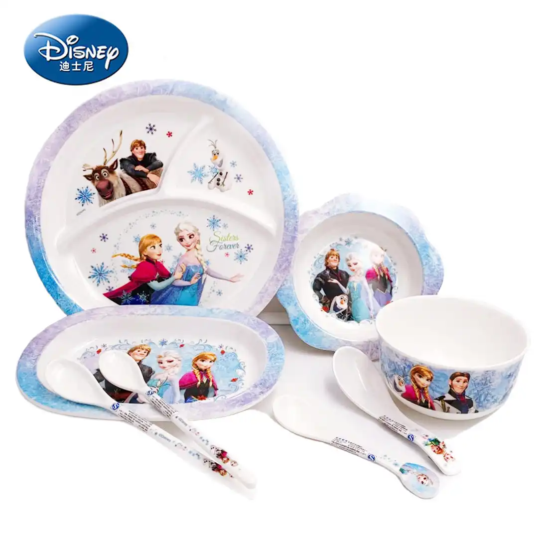 disney frozen plate set