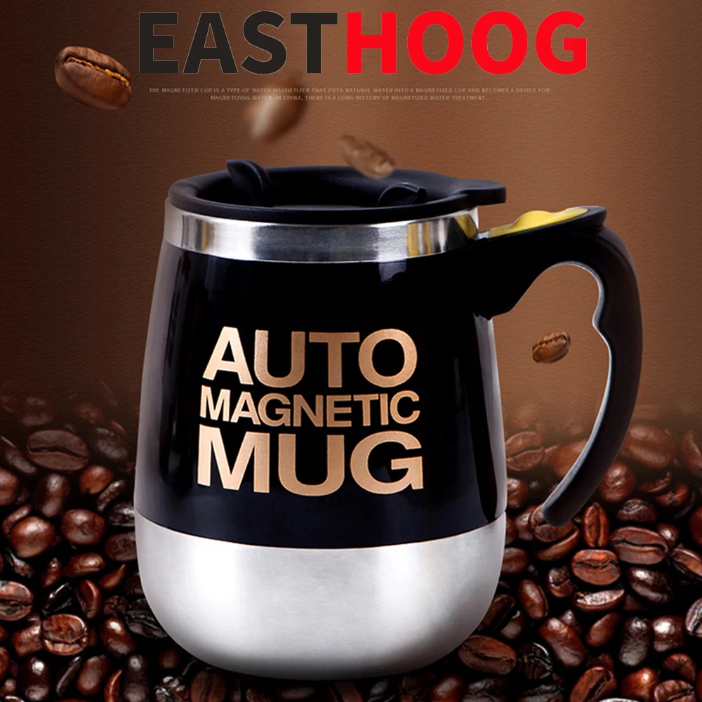 

Stainless Steel Magnetized Mug Automatic Self Stirring Mug Coffee Milk Mixing Cup Blender Lazy Smart Mixer Thermal Cup