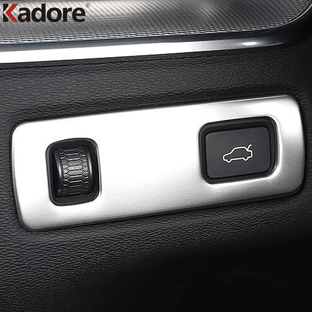 Для Volvo XC60 XC 60 2018 2019 2020 углеродное волокно Автомобильный интерьер фар