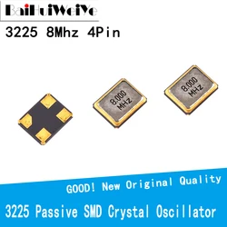 Oscillateur à Quartz en cristal SMD 3225 4P 3.2x2.5mm, 8M 8.000MHZ, passif, 4 broches, 20 pièces/lot 