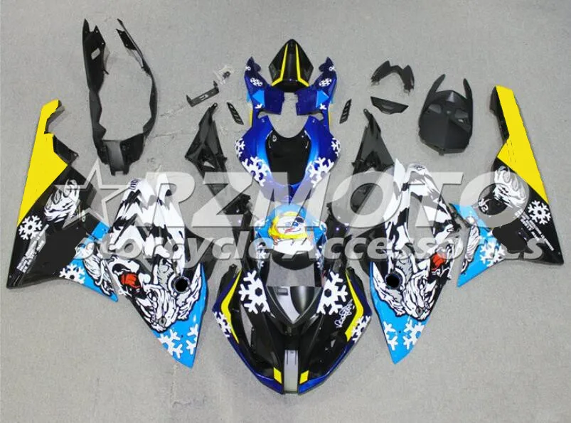 Новый комплект обтекателей для мотоцикла ABS подходит BMW S1000RR 2015 2016 S1000 годов цвет