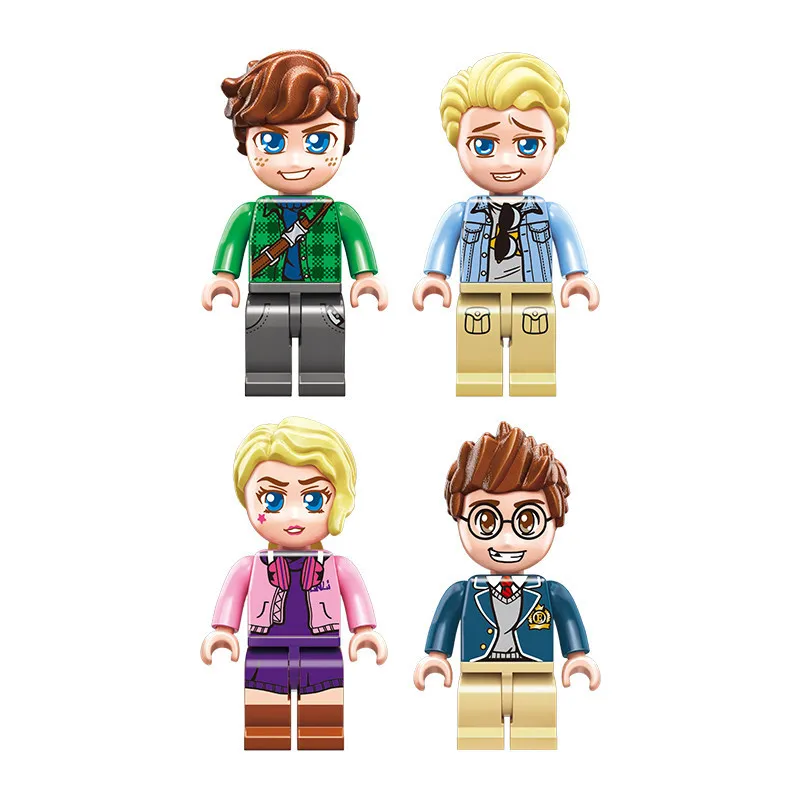 

ENLIGHTEN Colorful City Series Coldplay Game Room Boys And Girls Educational Assembled Building Blocks Toy Gift 1135