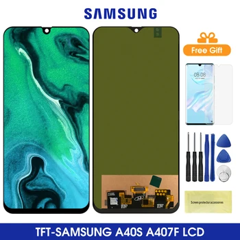 

A40S A407 Lcd For Samsung Galaxy A40s A407 LCD Display Touch Screen Digitizer Assembly Replacement For Samsung SM-A3050 SM-A3058