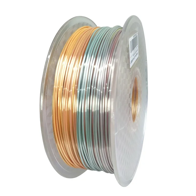 1.75mm Silk Fast Color Change Rainbow PLA, 3 Different Multi Color PLA  Filament Bundle, Rainbow Orange-Red, Blue-Purple, Yellow-Green, 0.5kg 3  Spools