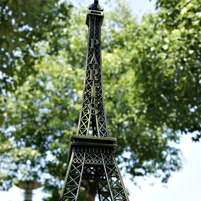 Eiffel -Torony Otthoni Greden Bútorok Díszek France Tower Metal Crafts Építési Modellje A Párizsi Torony Dekorációkról - Image 6
