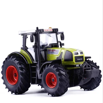 1: 32 tractor de aleación, modelo de granja, juguete de simulación mecánica, tractor para niños, regalo de cumpleaños