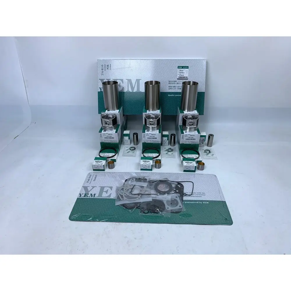 

Новая часть двигателя Aftermaket 3TN100, полный комплект с поршневыми кольцами цилиндра, полный комплект прокладок для Yanmar